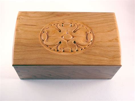 Tudor Rose Wood Box 